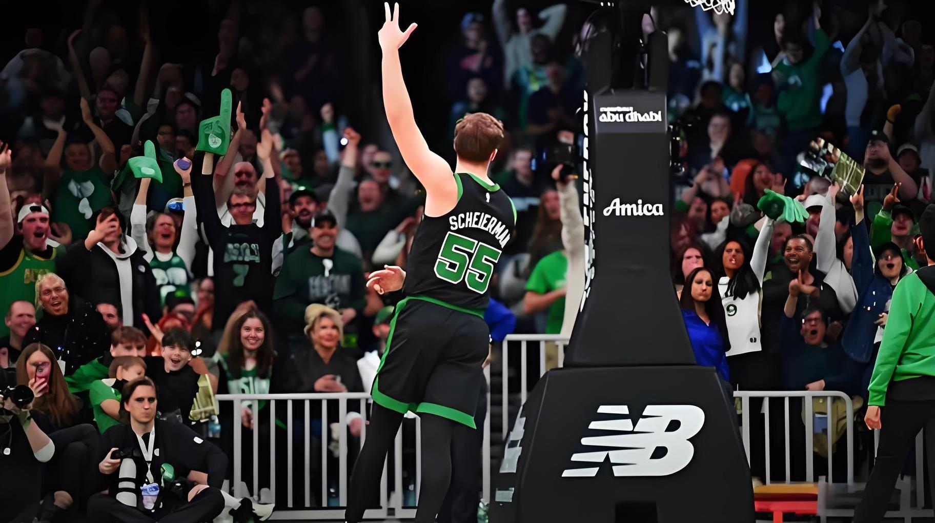 独行侠横扫凯尔特人B队，米尔萨普三分雨点燃全场